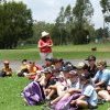 School children at Bents Basin festival, 2011